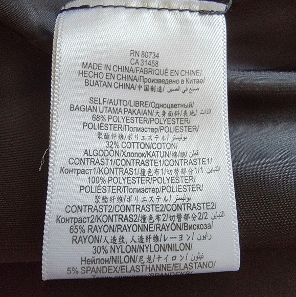 BCBGMAXAZRIA Black Anica Gring Jacket/Dress  Size XS - Picture 11 of 17